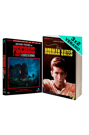 PACK: Psicosis 2ª Parte - Edición Especial (Blu-ray) + Yo soy Norman Bates (Libro)